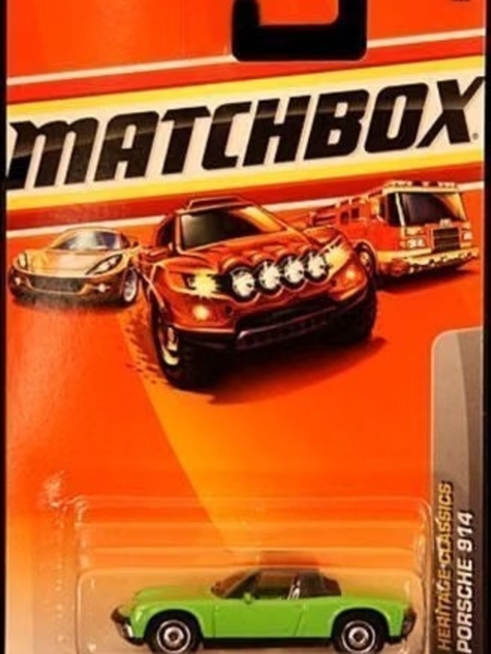 Matchbox 2010 Porsche 914 # 16/100, Heritage Classics 1:64 Scale